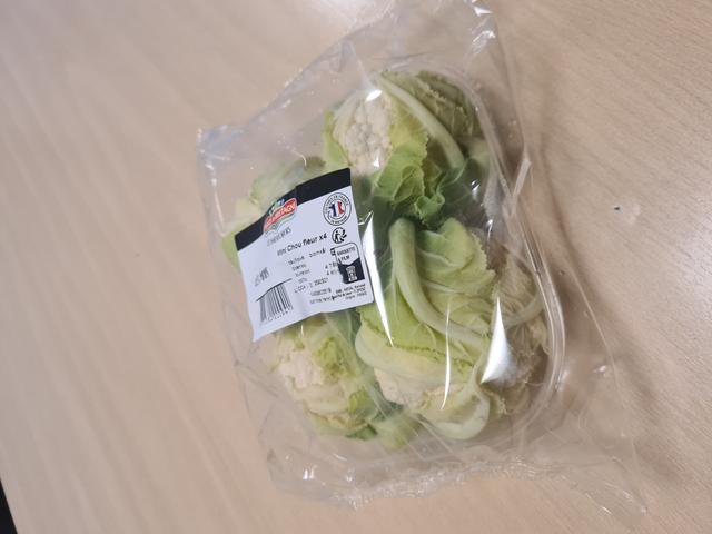 Bloemkool mini schaal 4 stuks