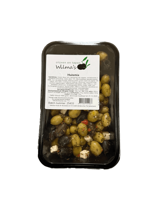 Olijven huismix per bak (1kg)