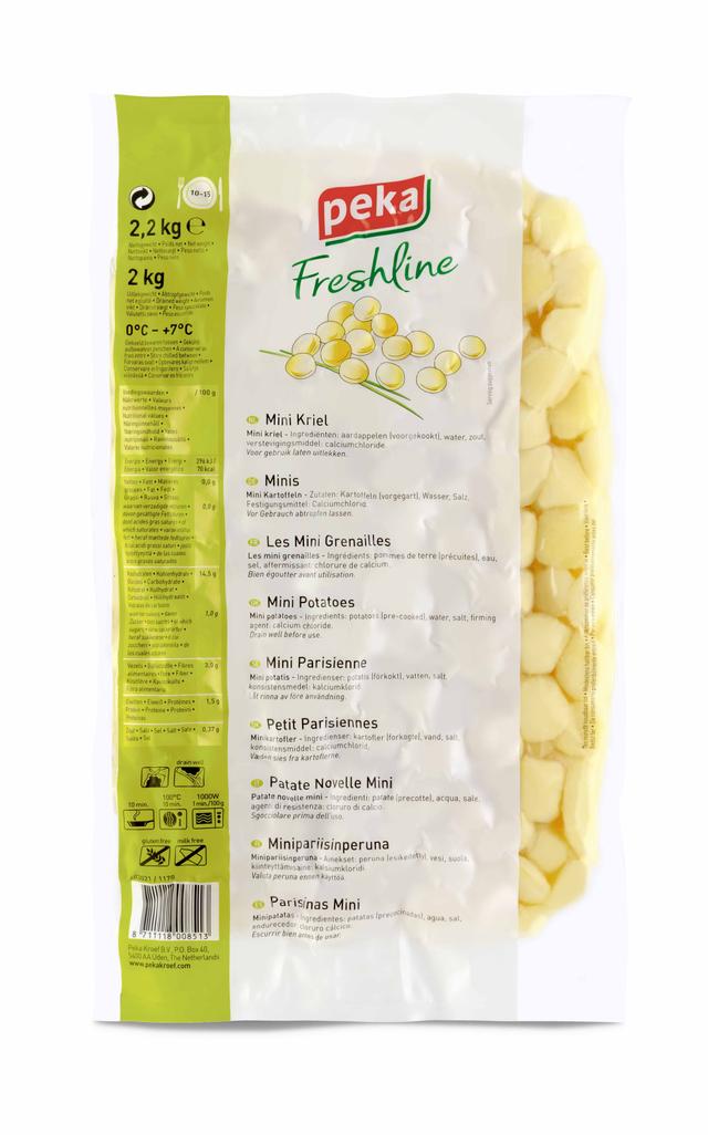 Mini Krielaard. per 2 kilo  *1170