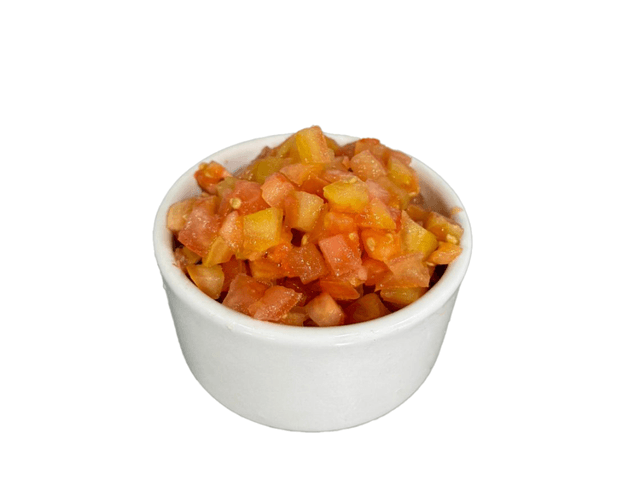 Gesneden tomaten blokjes per kilo