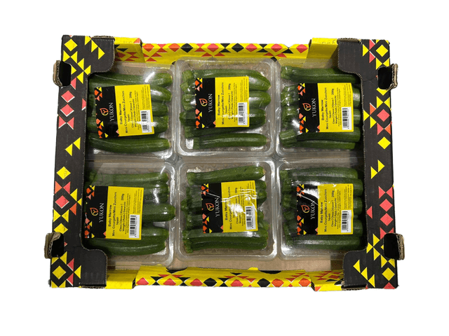 Mini courgette per doos 6 stuks 200