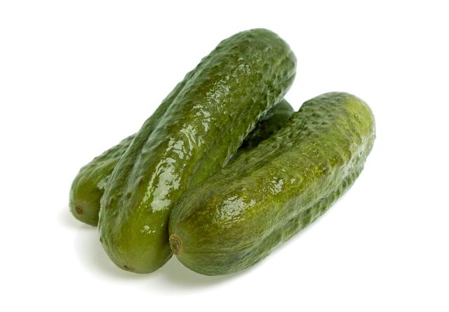 Augurkenblokjes per pot