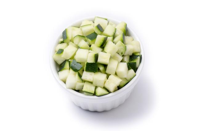 Courgette in blok 10x10 mm