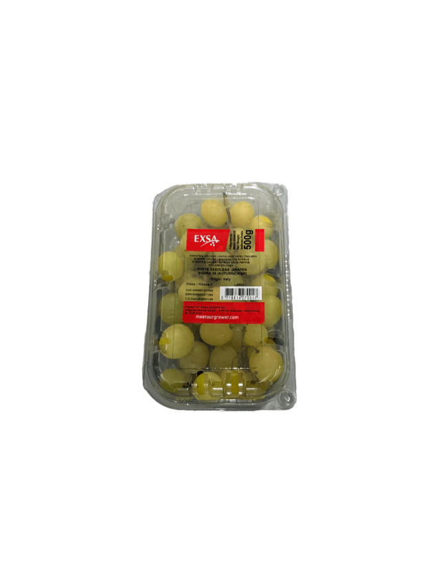 Witte pitloze druiven per 500 gram