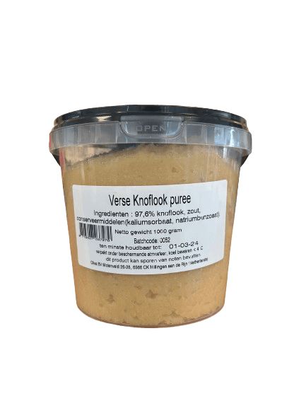 Knoflookpulp/puree  per emmer (1kg)