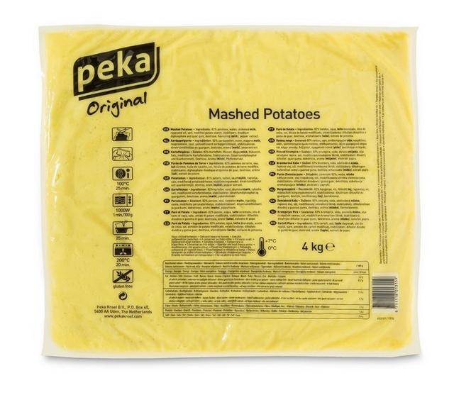 Aardappel puree per 4 kilo LH1334