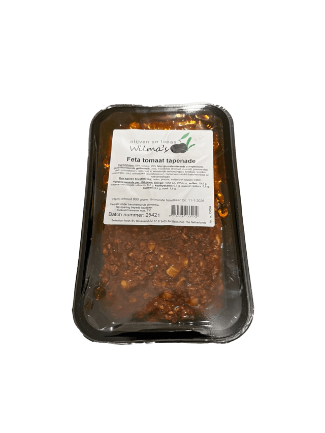 Tapenade feta en tomaat