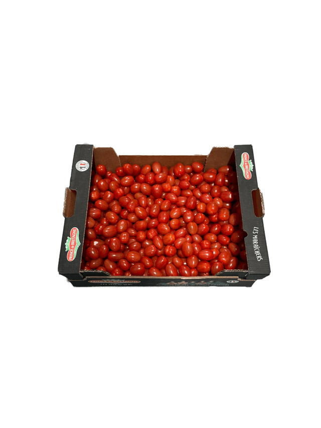 Pruim/cherry tomaten kist los 4 kg.