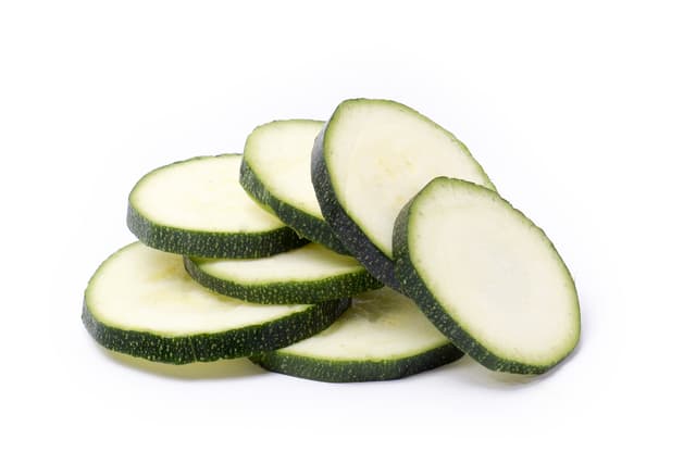 Courgette in plak (5mm) per kilo