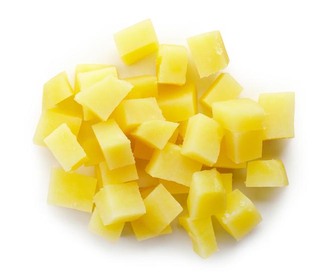 Aardappelblok 1 cm 2 kilo