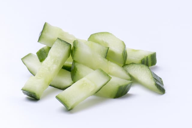 Komkommer julienne 2mm per kilo