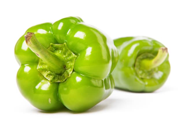 Groene paprika per kilo