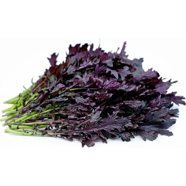 Mizuna rosso per bakje 125 gram